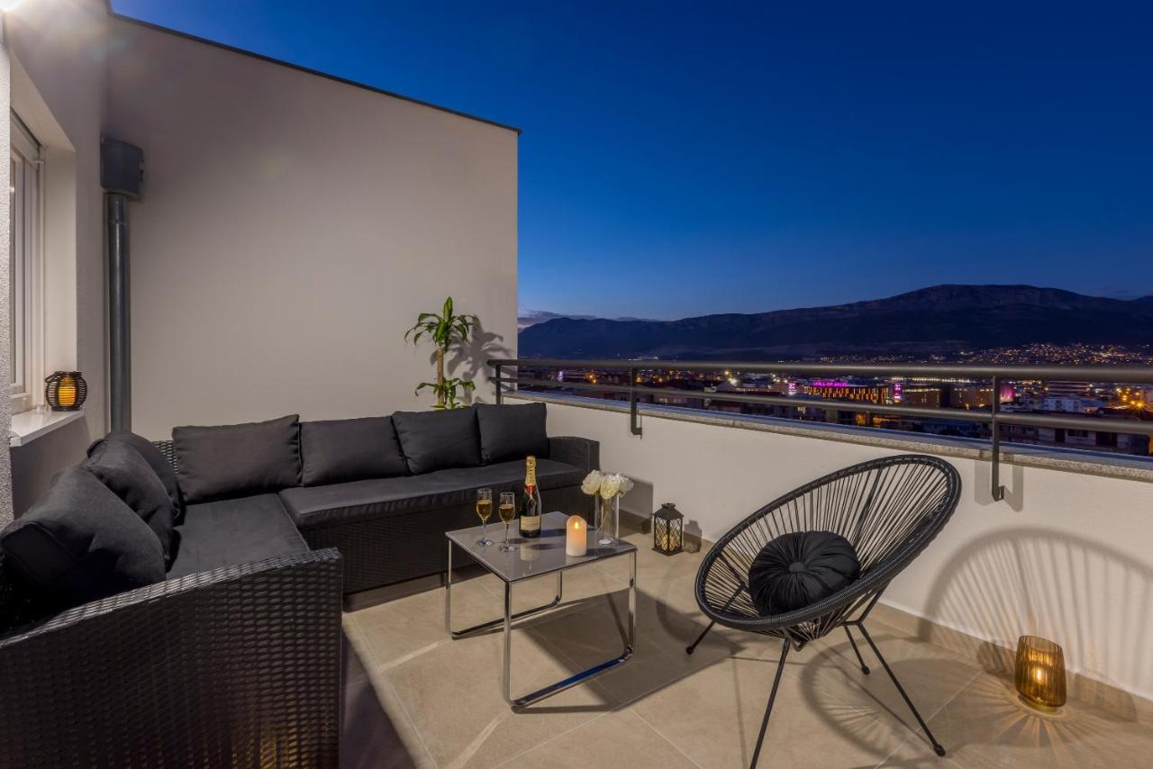 Luxury Rooftop Apartment Zalato Split Exterior foto